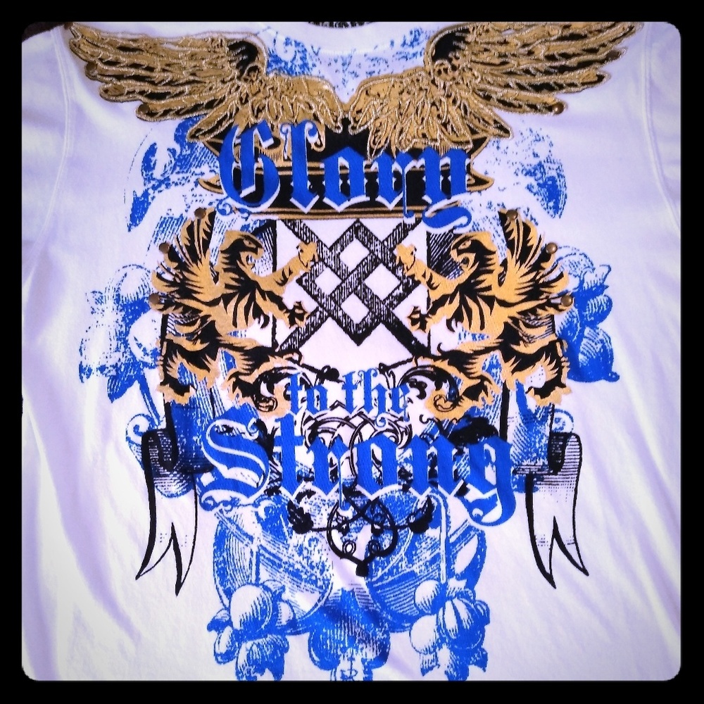 Clench men's tee shirt